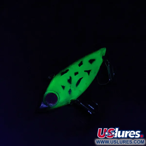 Wahoo WAZP Rattler, 10g, Fluo Lime, Sjunkande Vibrationsbete #23067