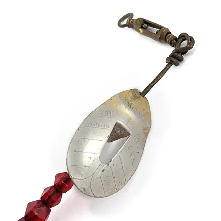 Pflueger June Bug, 9g, nickel/guld, spinnare #23078