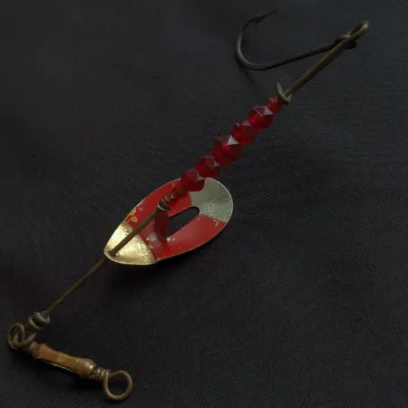 Pflueger June Bug, 9g, nickel/guld, spinnare #23078