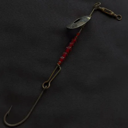 Pflueger June Bug, 9g, nickel/guld, spinnare #23078