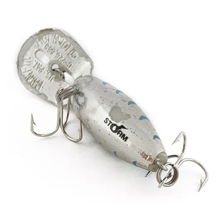 Storm Hot'N'Tot Thin Fin, Blå/Krom, 6,5g, Wobbler #23090