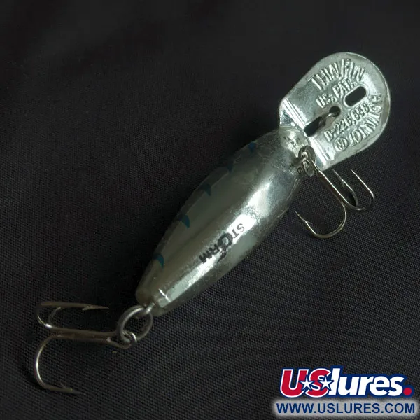 Storm Hot'N'Tot Thin Fin, Blå/Krom, 6,5g, Wobbler #23090