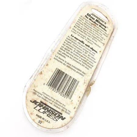 Johnson Silver Minnow, 21g Silver, Vasskyddat skeddrag #23092