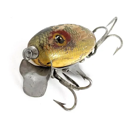 Strike King Clarks Water Scout Wood, 9g, Guld, Flytande Wobbler #23095