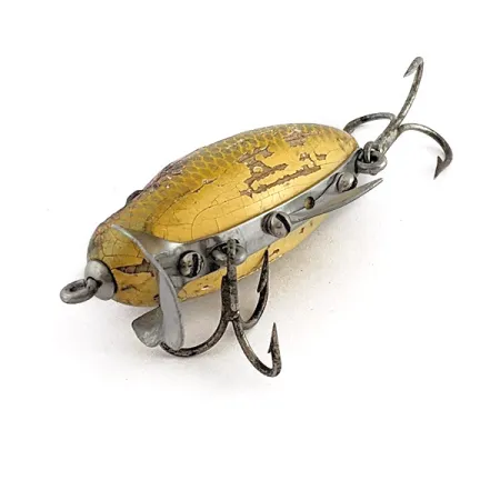 Strike King Clarks Water Scout Wood, 9g, Guld, Flytande Wobbler #23095