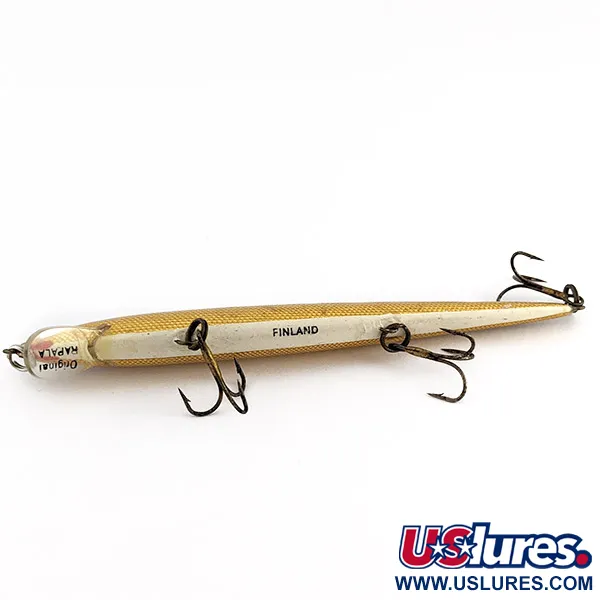 Rapala Original Floater F13, 7g G (Guld), Flytande wobbler #23096