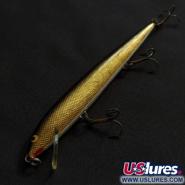 Rapala Original Floater F13, 7g G (Guld), Flytande wobbler #23096