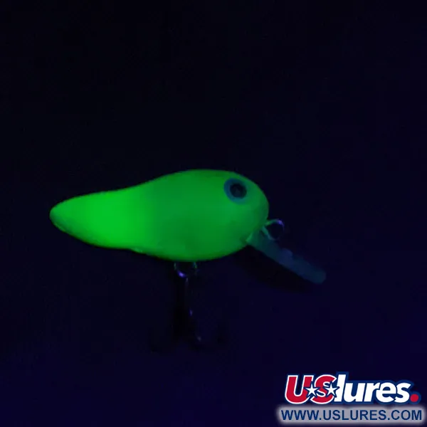 Rebel Tad Fry, 1,5g, Grön/Gul, Ultralätt wobbler #23100