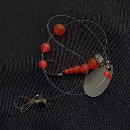 Mack's Lure Wedding Ring, Nickel/Rosa, 2g, Kokanee-tackel #23122