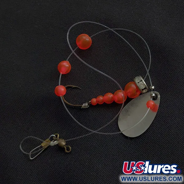 Mack's Lure Wedding Ring, Nickel/Rosa, 2g, Kokanee-tackel #23122