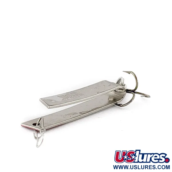 Luhr Jensen Super-Duper 502, 2,5g nickel/röd, Skeddrag #23158