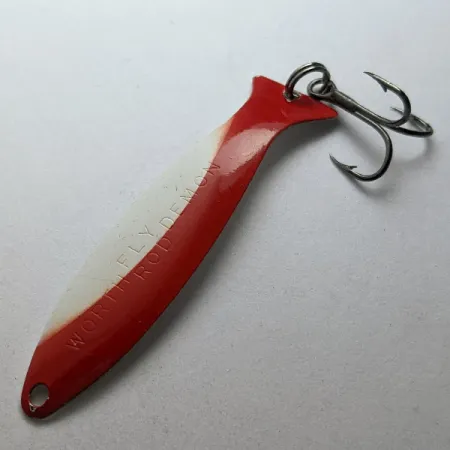 Worth Fly Rod Demon, 2,5g Röd/Vit, Skeddrag #23174