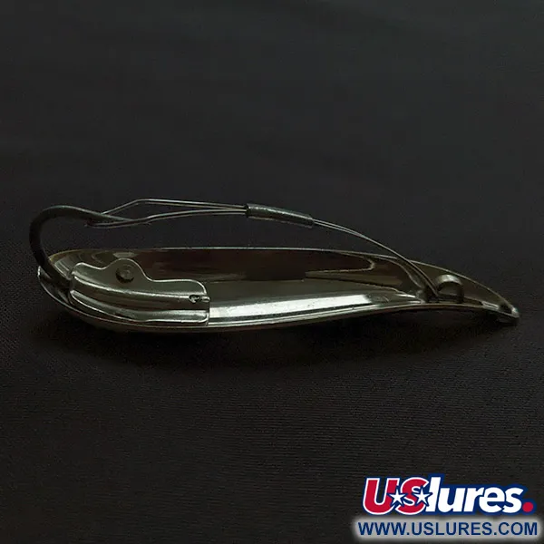 Weedless Bait Company FISHTRAP, 8,5g röd/vit/nickel, vasskyddat skeddrag #23191