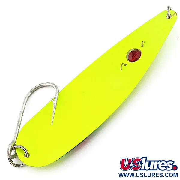 Red Eye Lures Red Eye Evil Eye, 18g Chartreuse, Skeddrag #23200