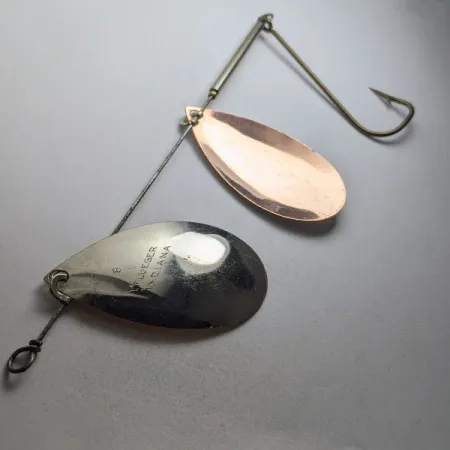 Pflueger Indiana, 14g, nickel/koppar, Tandemspinnare #23235