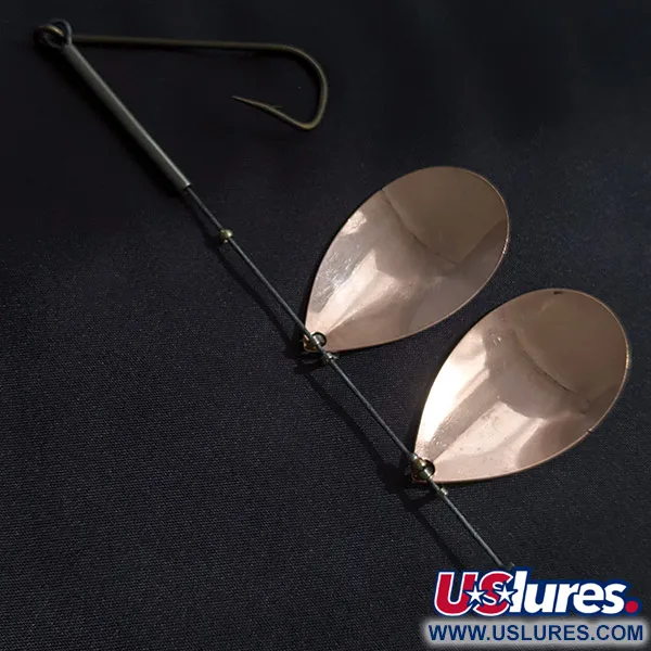 Pflueger Indiana, 14g, nickel/koppar, Tandemspinnare #23235