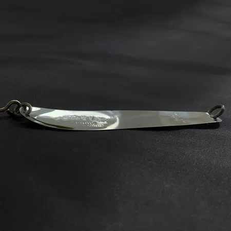 Luhr Jensen Flutter Spoon 44, 4g, Nickel/Blå, Skeddrag #23239