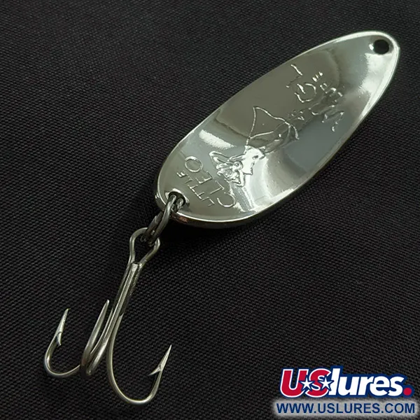 Seneca Little Cleo (Hula Girl), 10g nickel/grön, skeddrag #23255