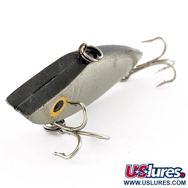 Mann's Tom Mann's Premium Rat'lin Shad, Silver/Svart, Lipless Crankbait #23263