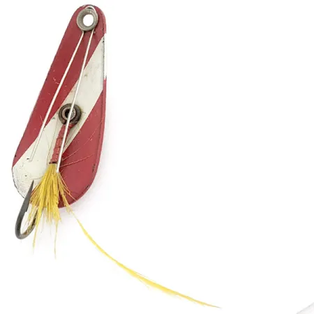 Weezel Rex Spoon, röd/vit, 7g, vasskyddat skeddrag #23267