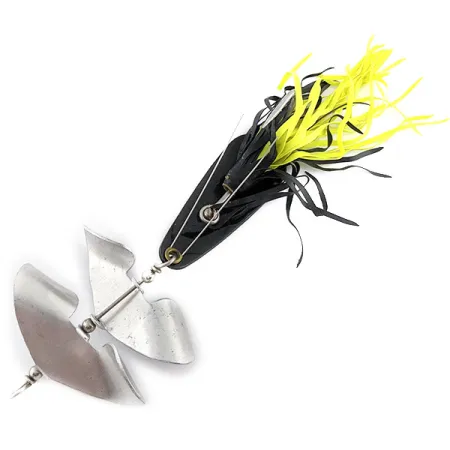 Strike King Timber King, 14g svart/gul, vasskyddad spoon buzz #23269