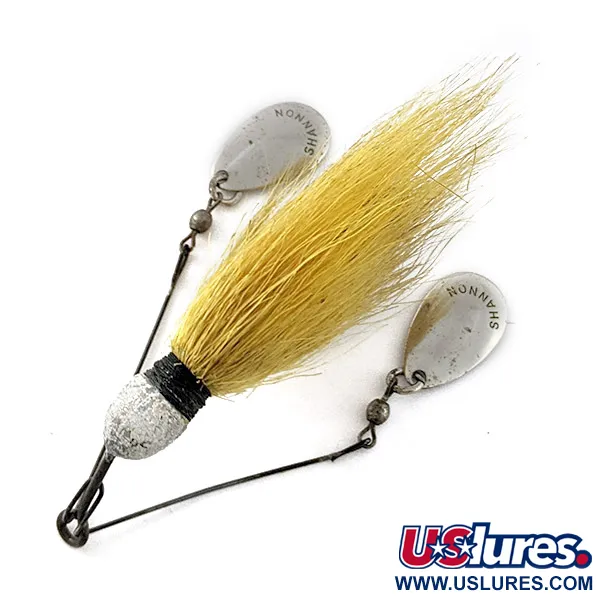 Jamison Shannon Twin Spinner, 11g, nickel/gul, spinnare #23298