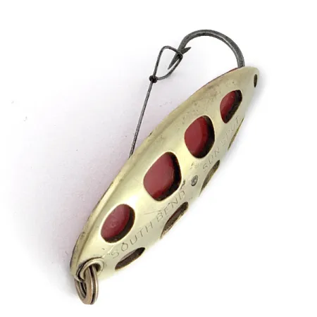South Bend Sun Spot, 14g guld/röd, Skeddrag #23358