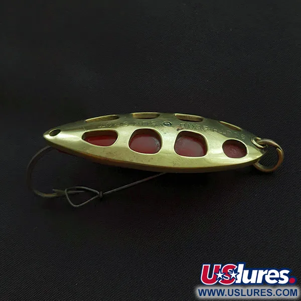 South Bend Sun Spot, 14g guld/röd, Skeddrag #23358