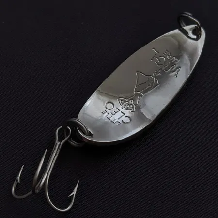 Seneca Little Cleo (Hula Girl), 18g, nickel/grön, Skeddrag #23402