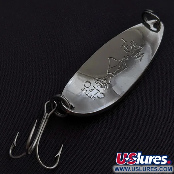 Seneca Little Cleo (Hula Girl), 18g, nickel/grön, Skeddrag #23402