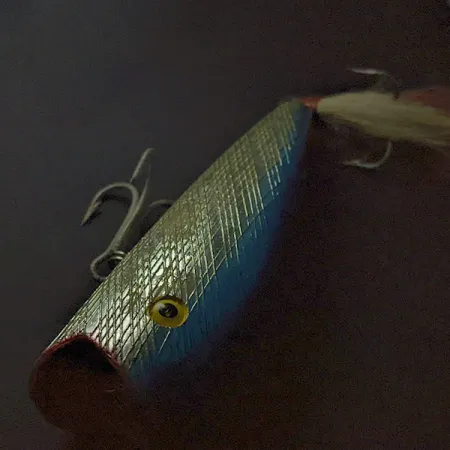 Herter's popper, Silver/Blå, 21g, Ytbete #23426