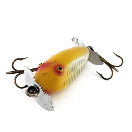 Creek Chub Injured Minnow, Gul, 6g, Ytfiskebete #23433
