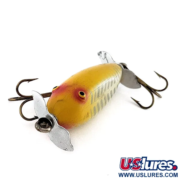 Creek Chub Injured Minnow, Gul, 6g, Ytfiskebete #23433