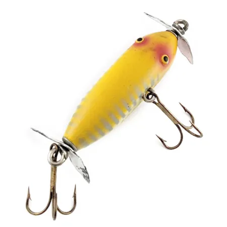 Creek Chub Injured Minnow, Gul, 6g, Ytfiskebete #23433