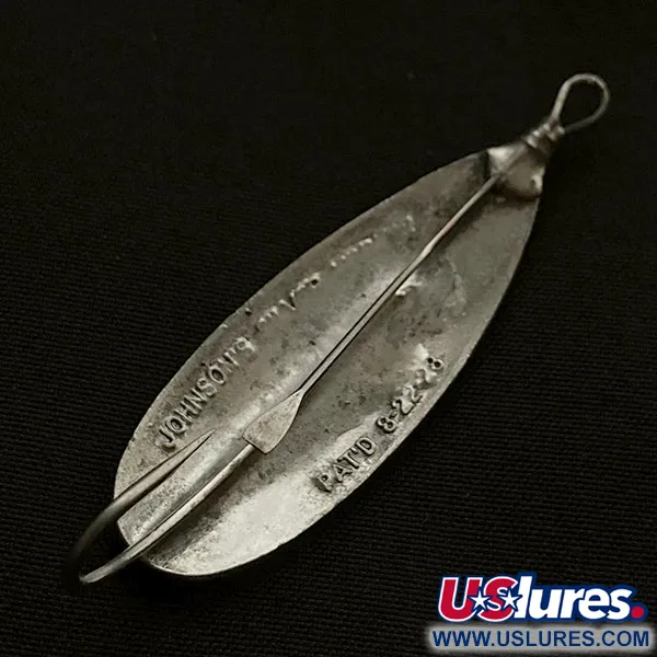 Johnson Silver Minnow, 7g nickel, skeddrag #23458