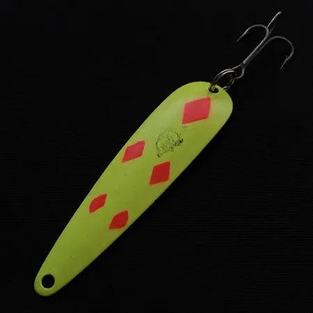 Eppinger Dardevle Flutter Chuck #3100, 9,5g Five of Diamonds, Skeddrag #23470