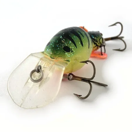 Renosky Lures Guido's Double Image, 9,5g, Green Tiger, Flytande wobbler #23481