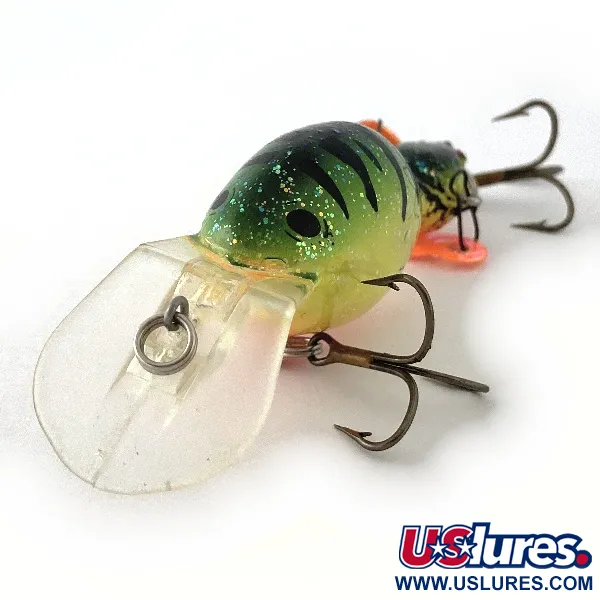 Renosky Lures Guido's Double Image, 9,5g, Green Tiger, Flytande wobbler #23481