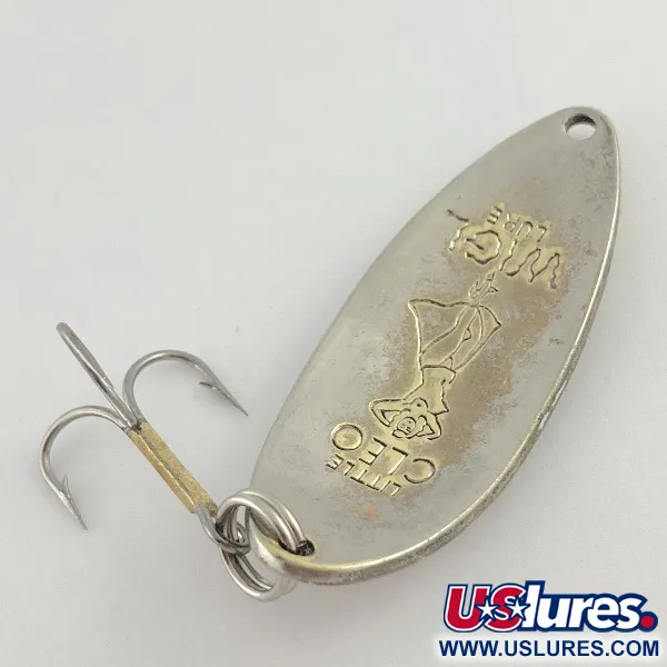 Seneca Little Cleo (Hula Girl), 14g nickel/guld, Skeddrag #23493