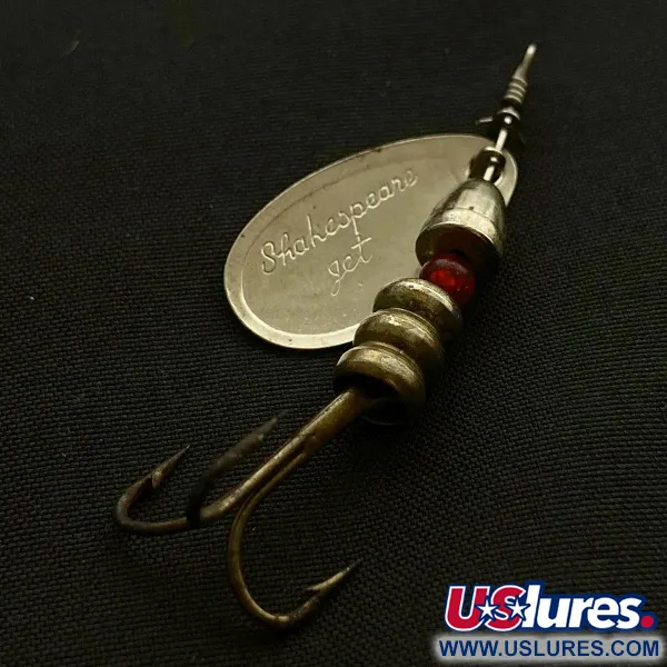 Shakespeare Jet, Silver/Grön, 4g, Spinnare #23505