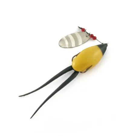 Burke-Flex Spinner, 3,5g Nickel/Gul, Spinnare #23540