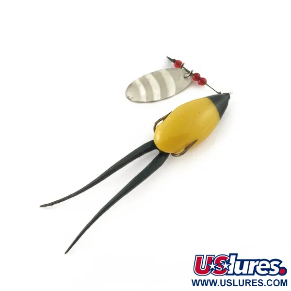 Burke-Flex Spinner, 3,5g Nickel/Gul, Spinnare #23540