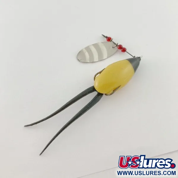 Burke-Flex Spinner, 3,5g Nickel/Gul, Spinnare #23540