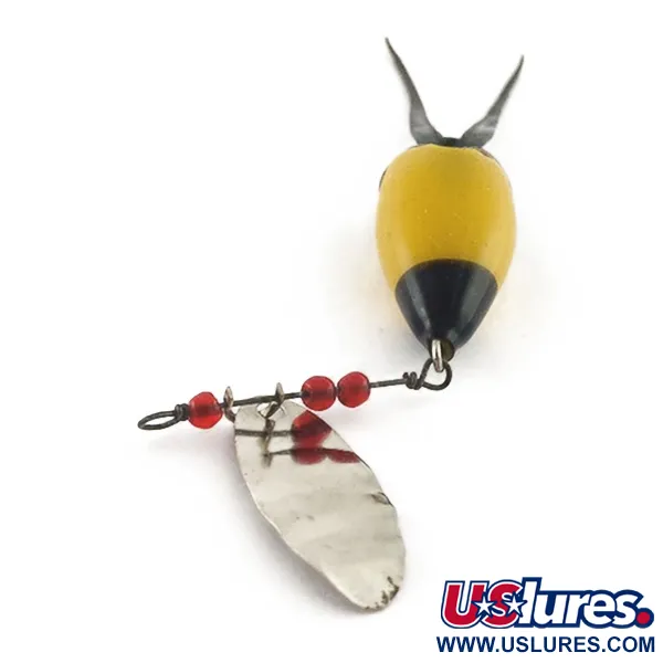 Burke-Flex Spinner, 3,5g Nickel/Gul, Spinnare #23540