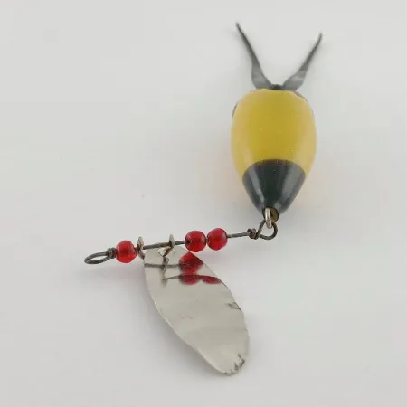 Burke-Flex Spinner, 3,5g Nickel/Gul, Spinnare #23540