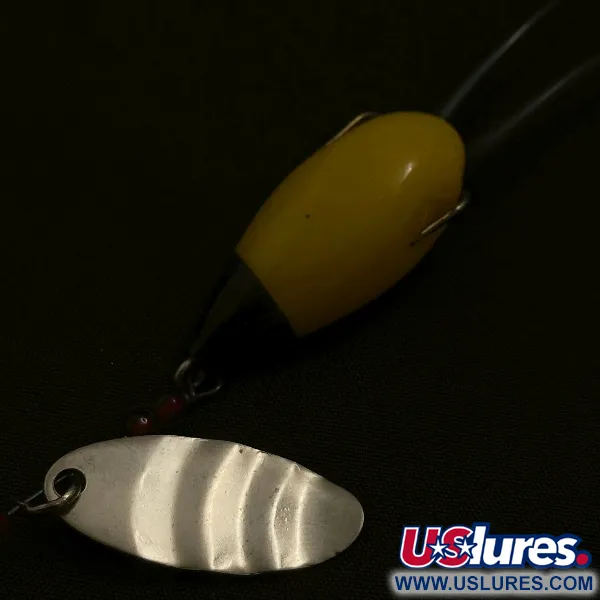 Burke-Flex Spinner, 3,5g Nickel/Gul, Spinnare #23540