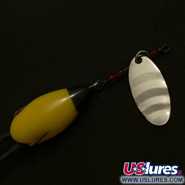 Burke-Flex Spinner, 3,5g Nickel/Gul, Spinnare #23540