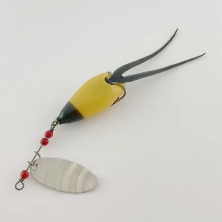 Burke-Flex Spinner, 3,5g Nickel/Gul, Spinnare #23540