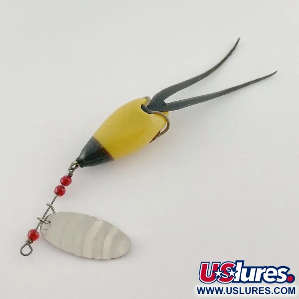 Burke-Flex Spinner, 3,5g Nickel/Gul, Spinnare #23540