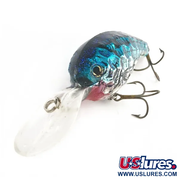 Renosky Deep Dive Honeycomb Rattl shad, silver/blå, 12g, djupgående wobbler #23542